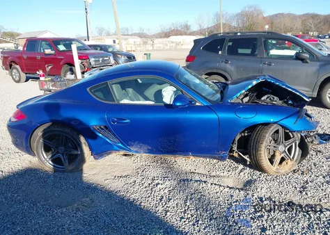 2012 Porsche Cayman z USA, uszkodzony, nr VIN WP0AA2A87CS760162